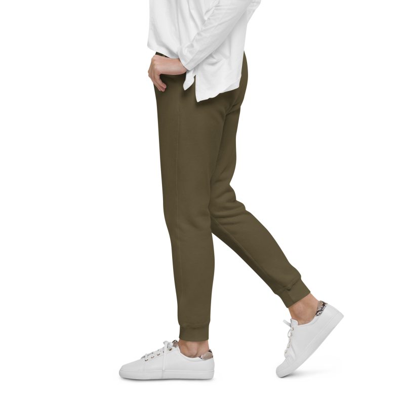 unisex-fleece-sweatpants-military-green-left-64f0498d1b51f.jpg